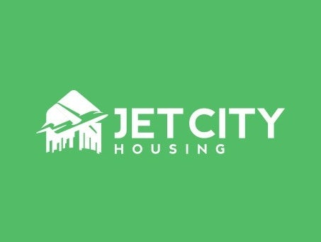 Jet & skyline logo
