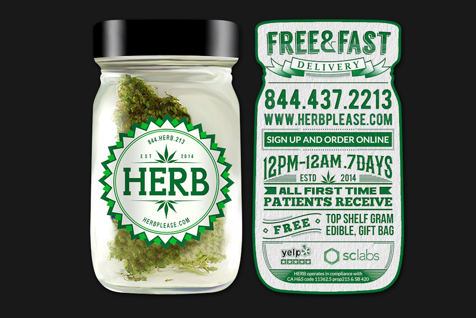 Herb business card