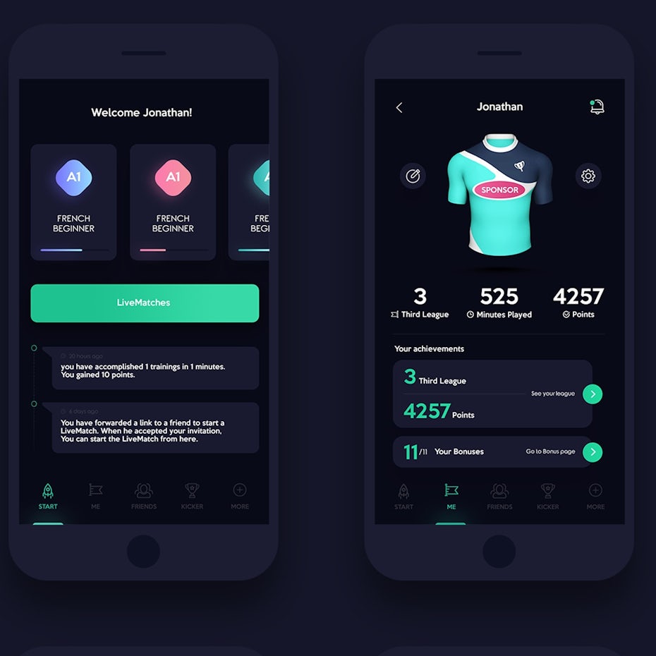 An app design