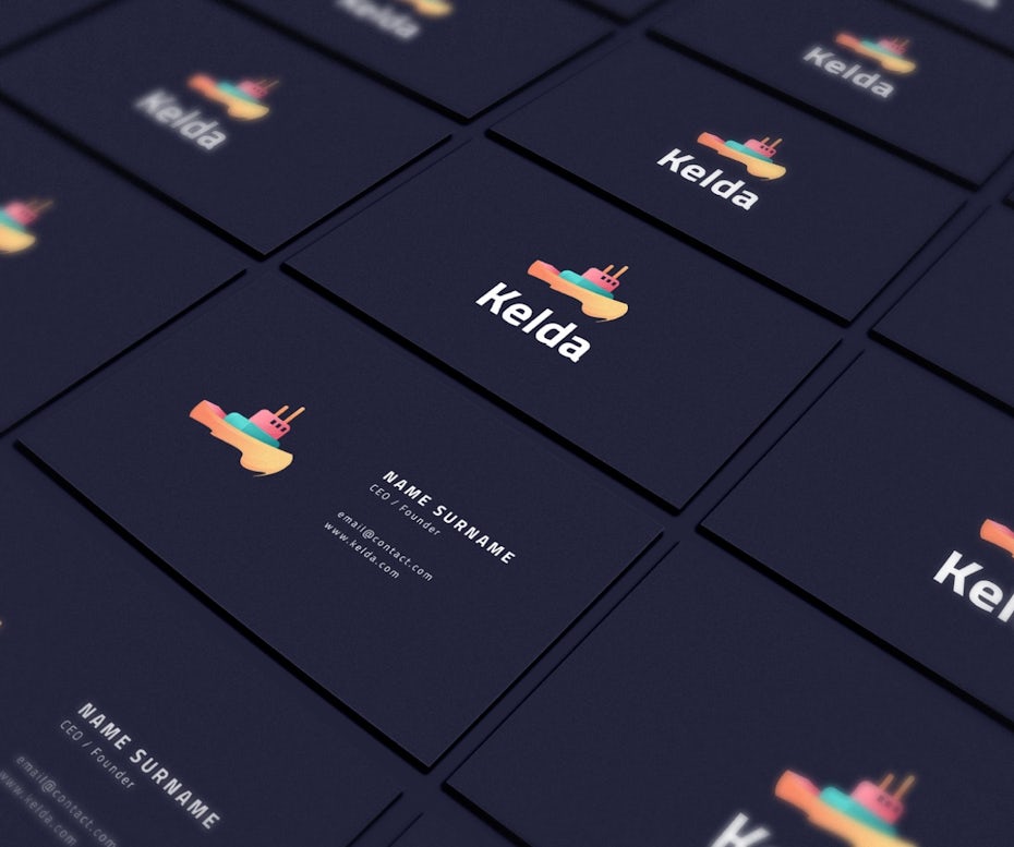Kelda business card