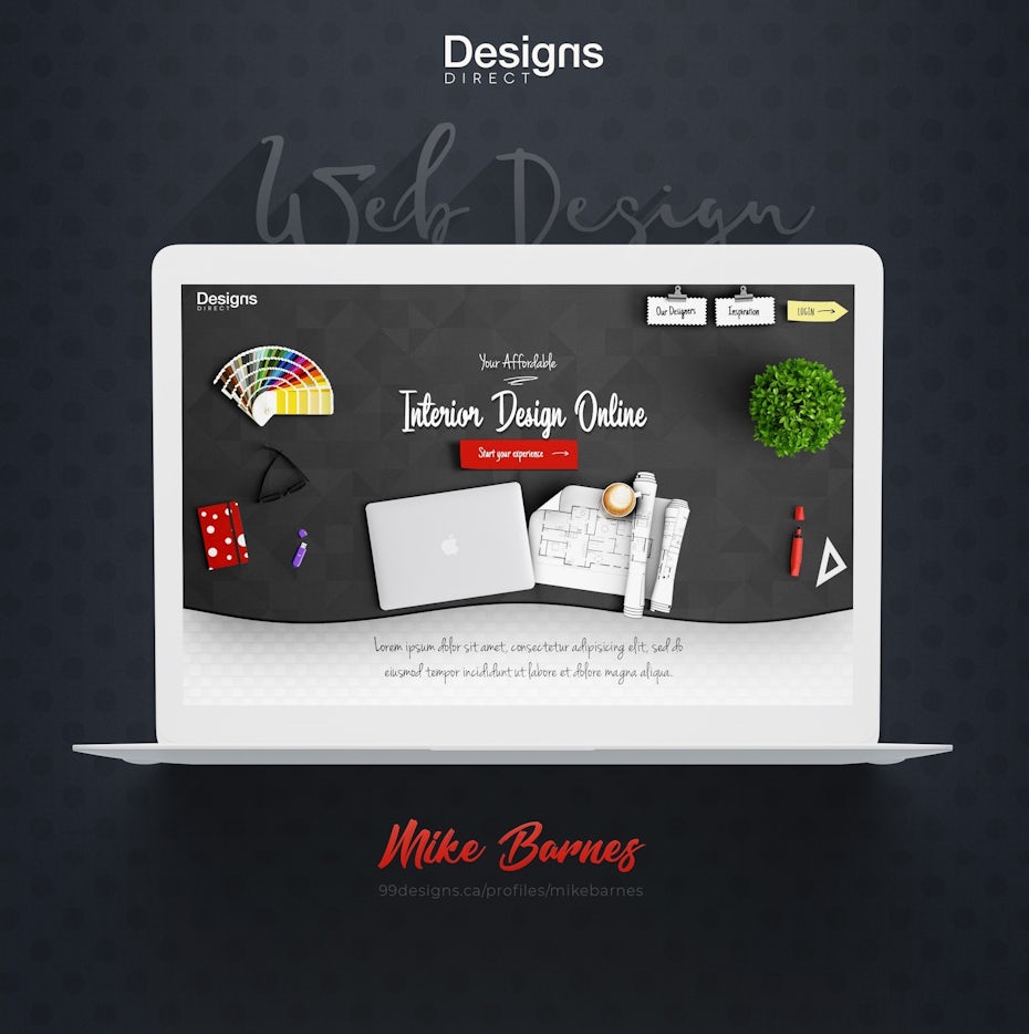 interior design website