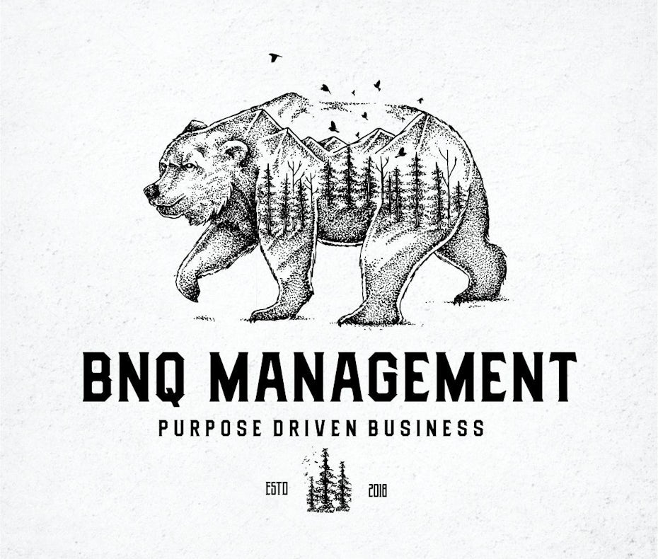 Bear business card