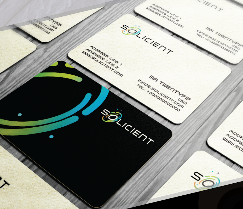 Credit card business card
