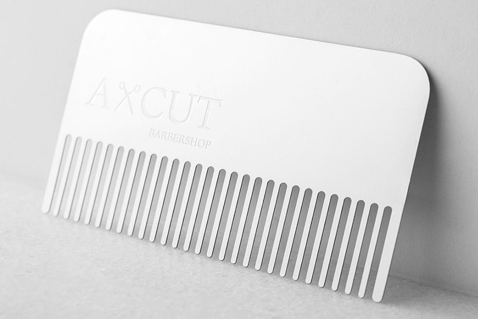 Comb business card