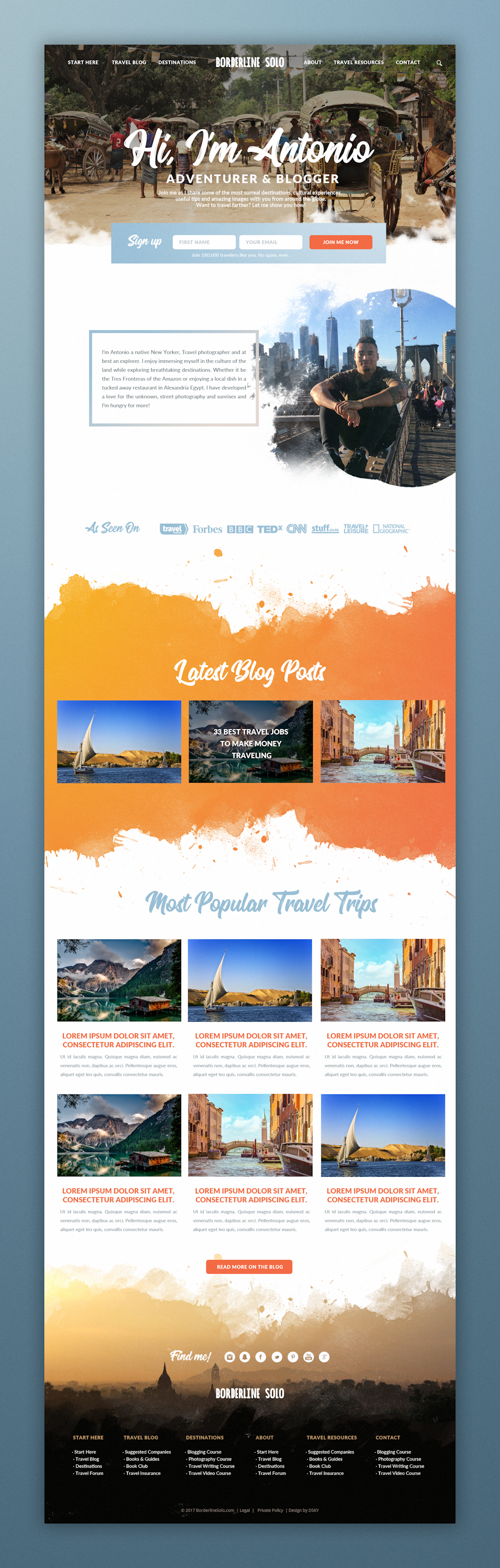 blog design