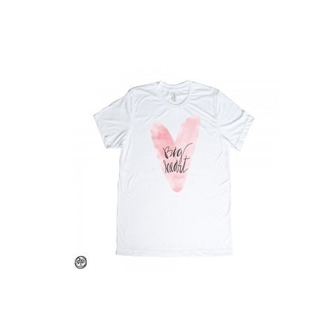 Big Heart Watercolor t-shirt