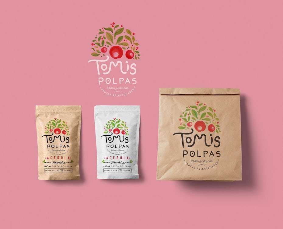 Packaging design for Tomis Polpas