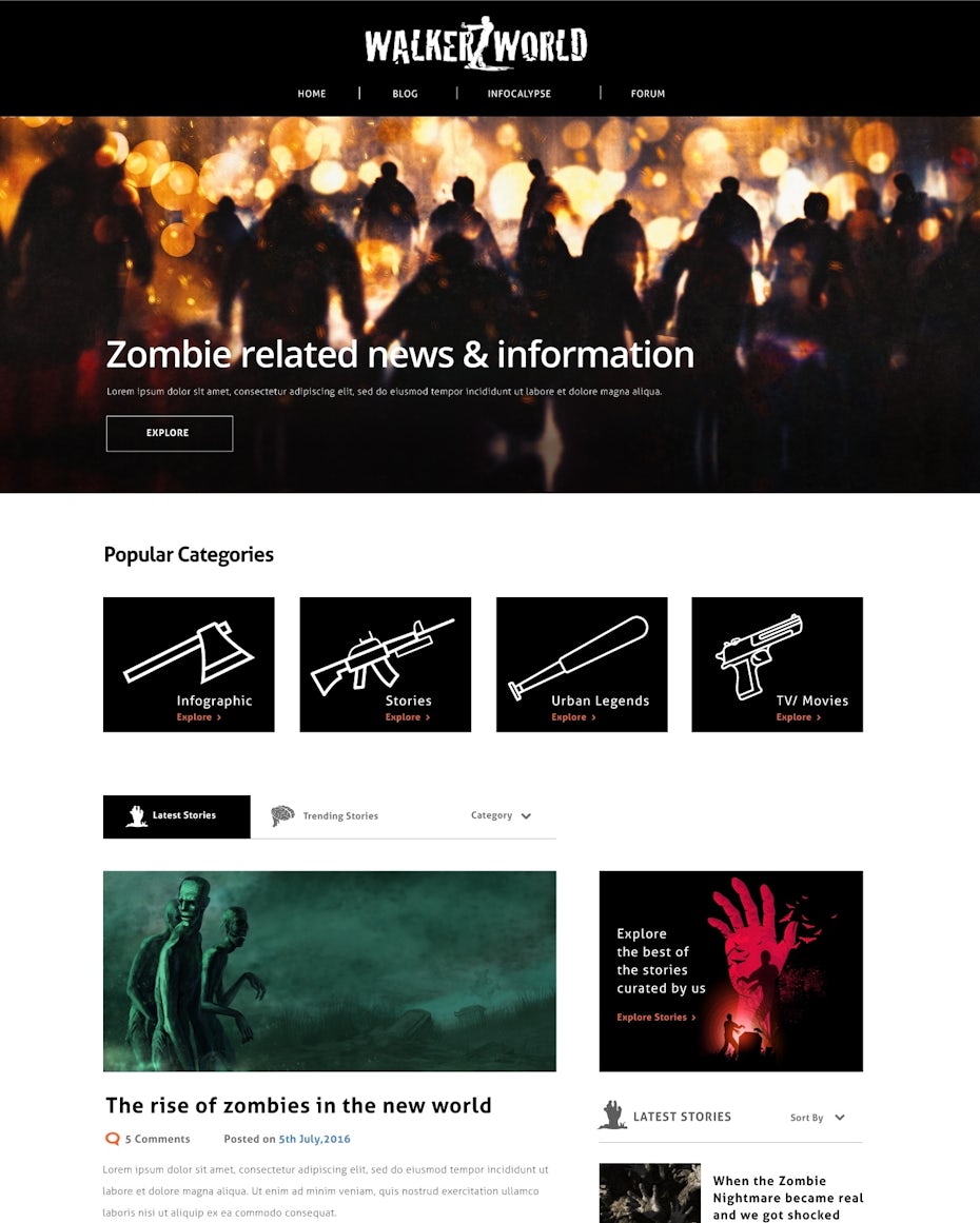 blog design