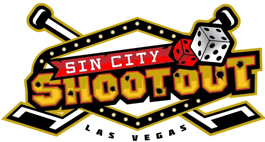Vegas hockey tournament logo
