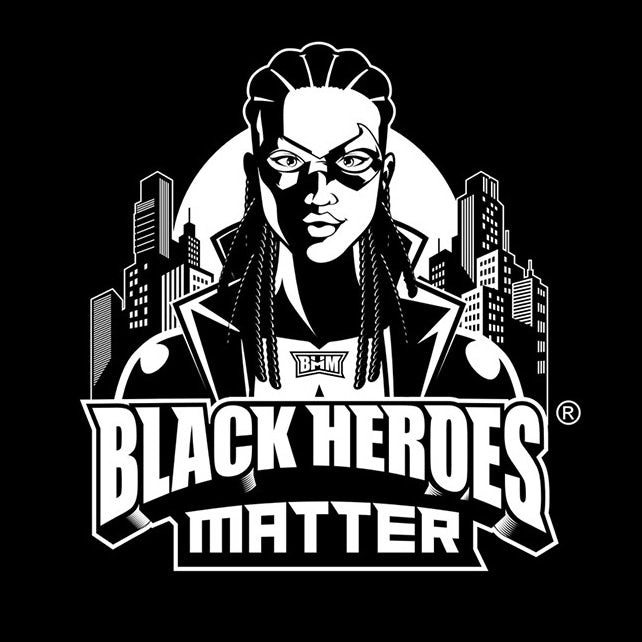 Black Heroes Matter logo