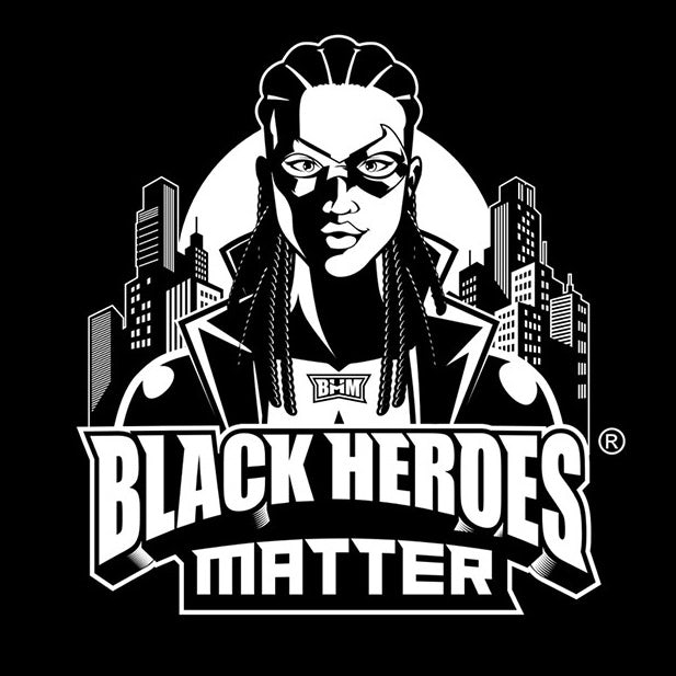 Black Heroes Matter logo