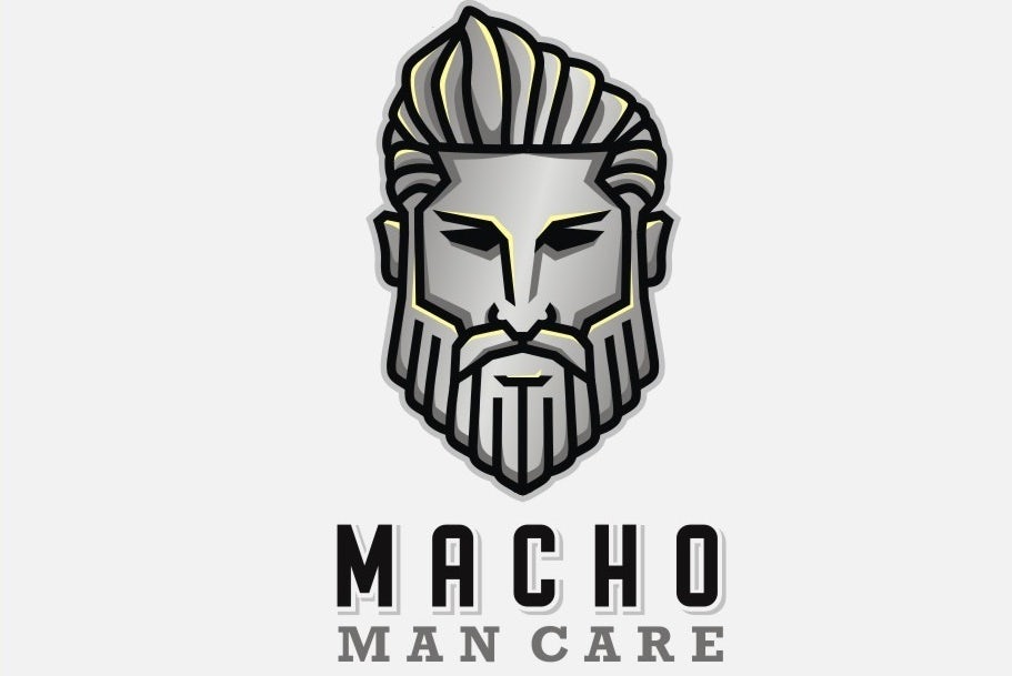 Macho man care logo