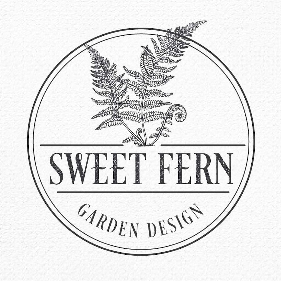 Sweet Fern Garden Design logo