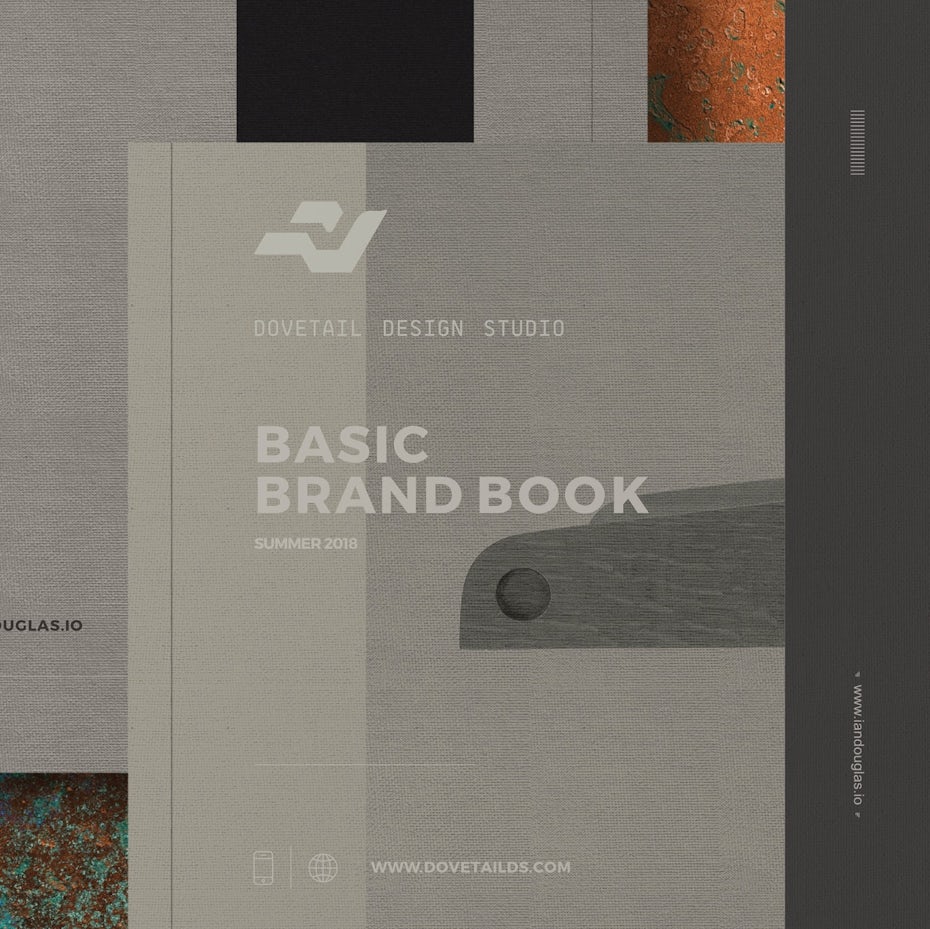 Basic Brand Book cover design