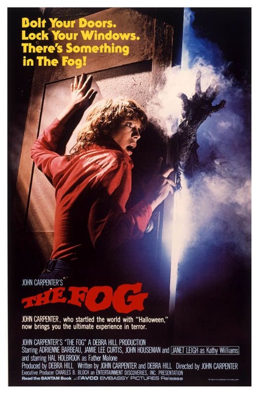 Film poster for 1980’s “The Fog”