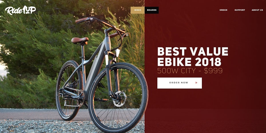 Bike Website-Design