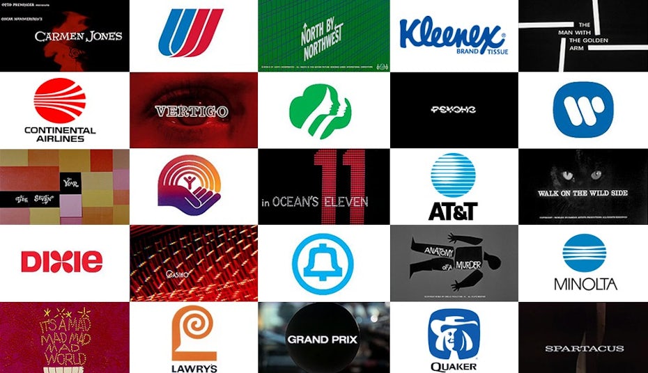 Logos by Saul Bass