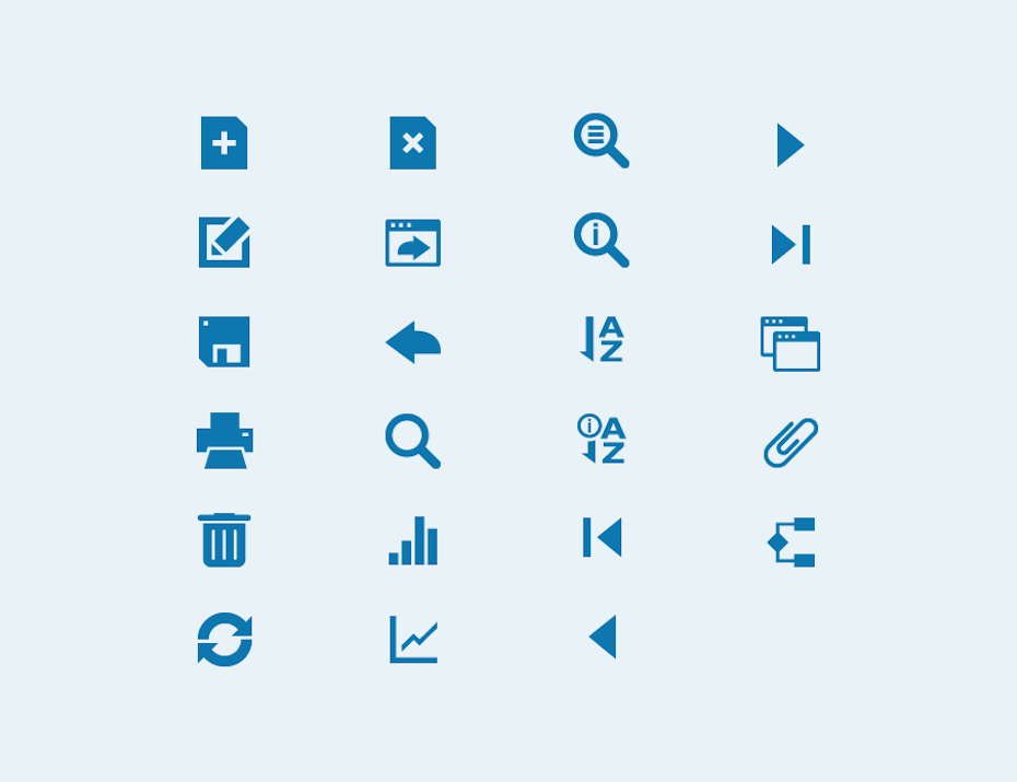 Jeeves信息系统图标设计