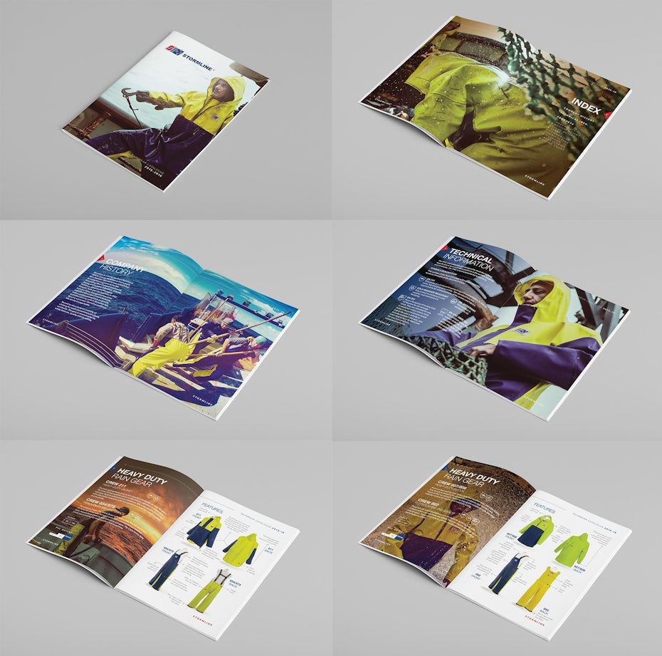 fishing brochure
