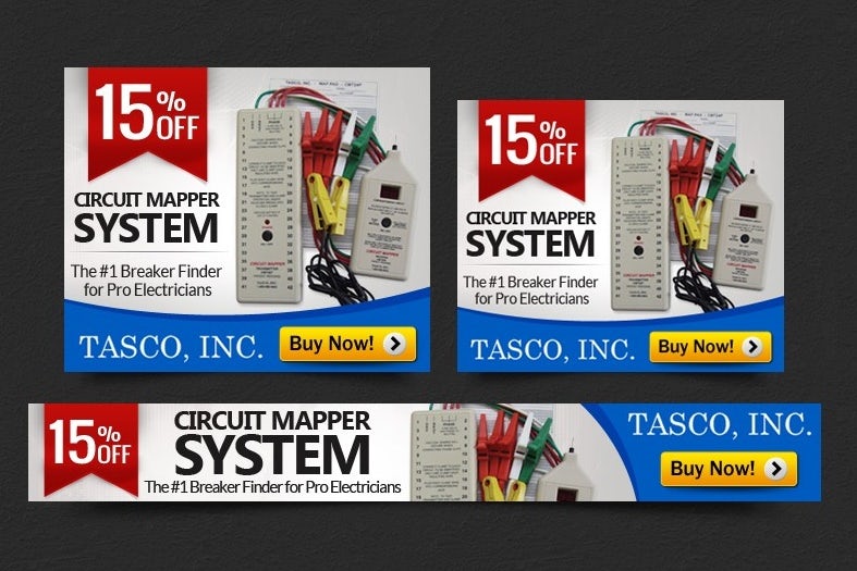 Tasco banner ad design