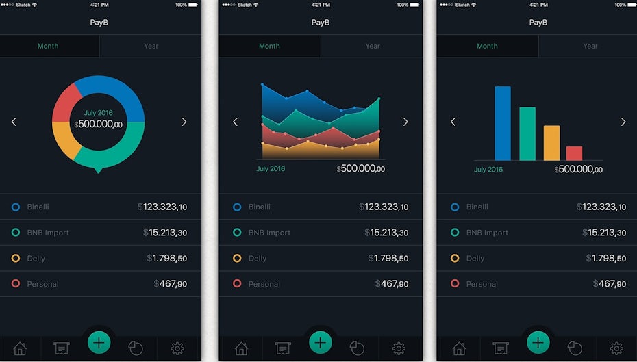 Bills iOS application