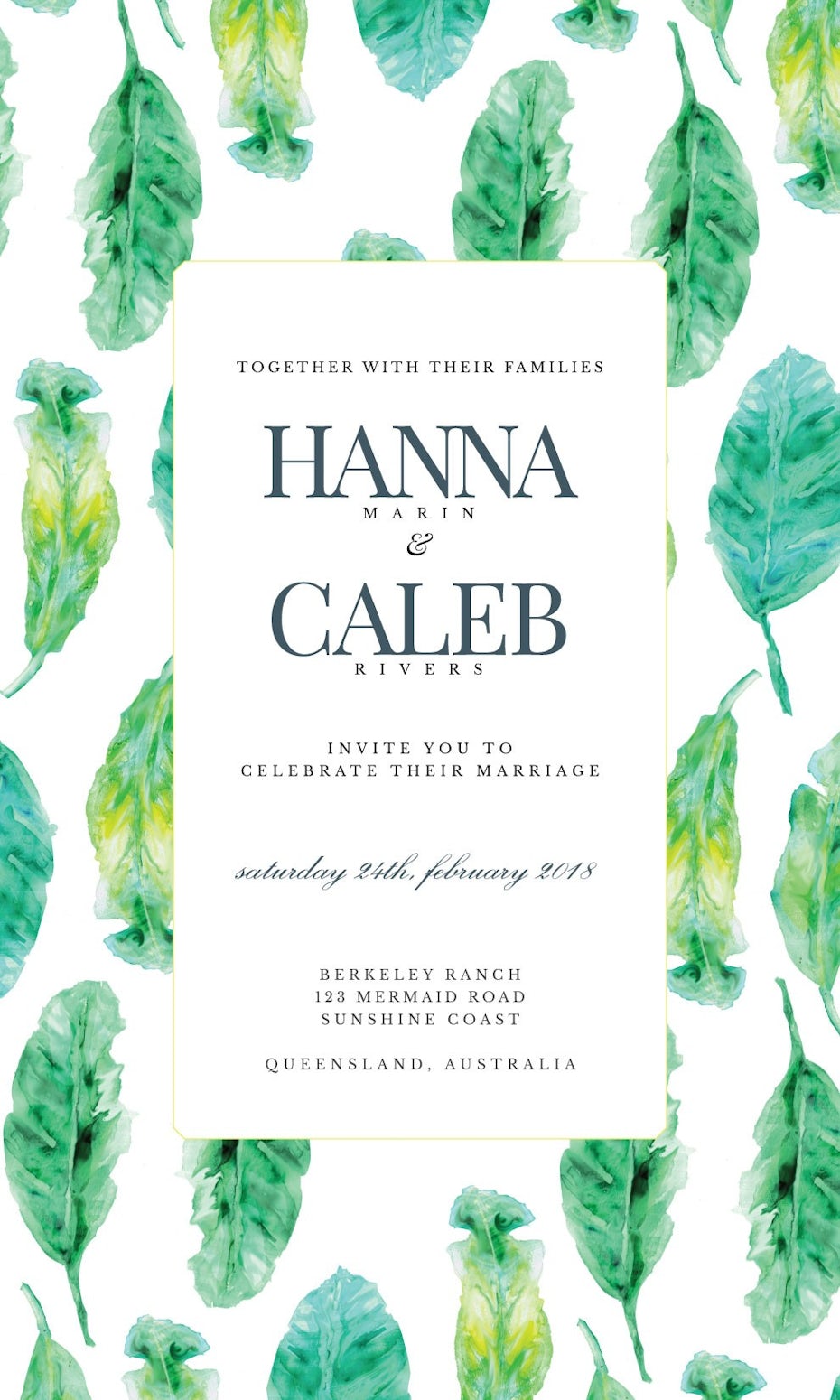 Wedding Invitation