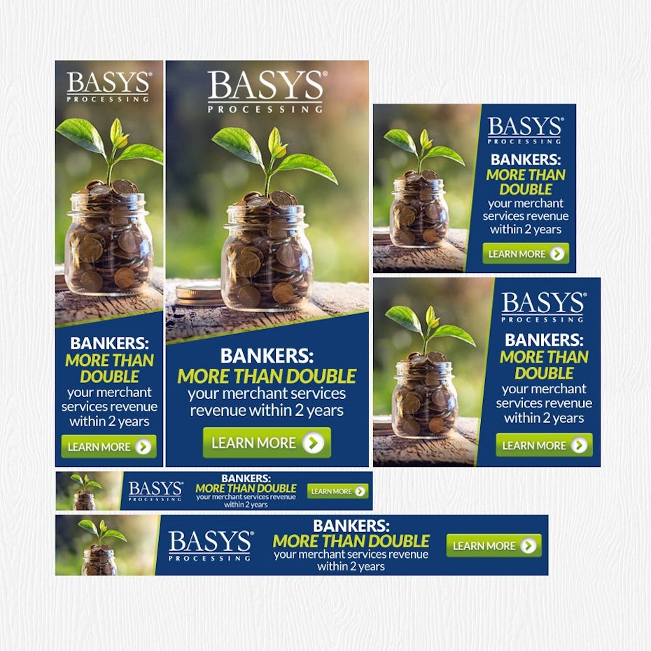 Basys Processing banner ad design
