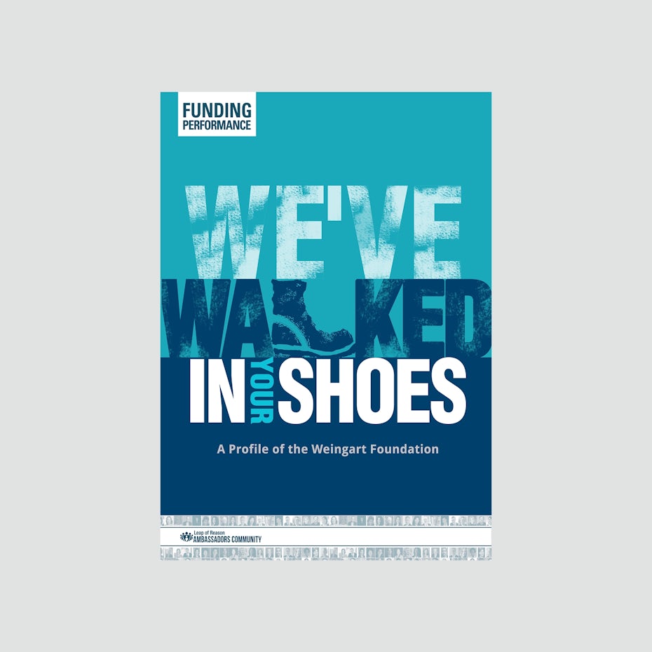 Shoe-themed magazine cover