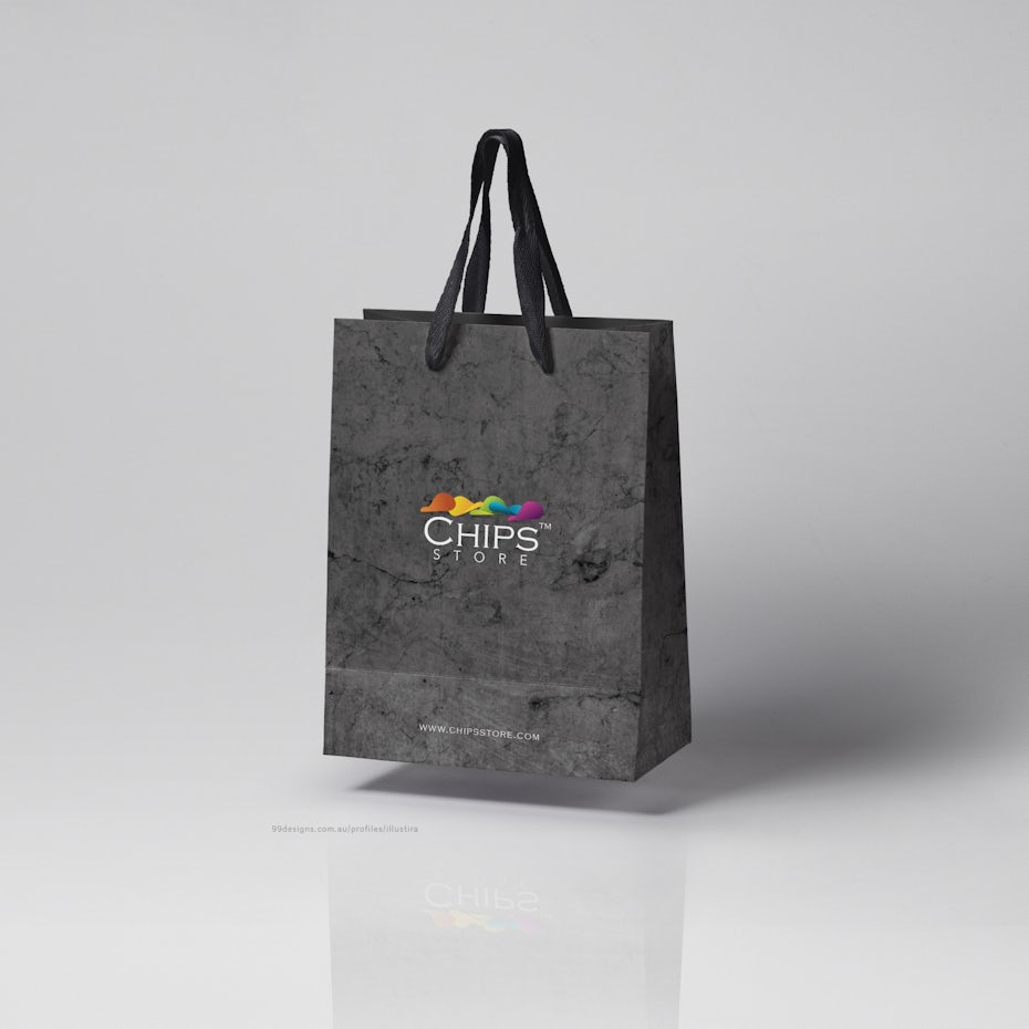 Chips Store Shopping Bag