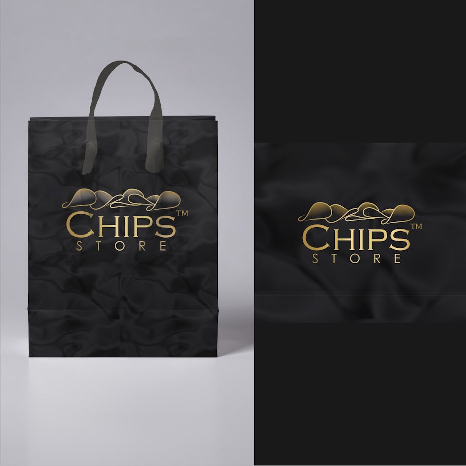 Chips Store Shopping Bag