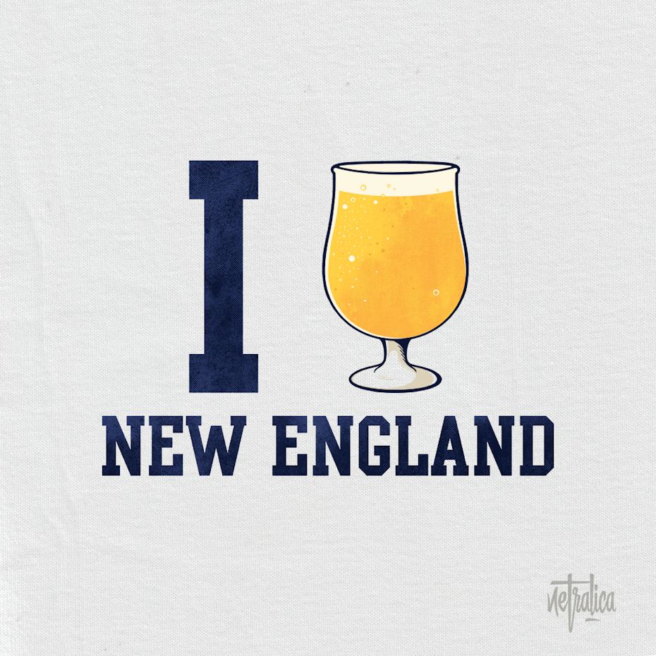 new england ipa t-shirt
