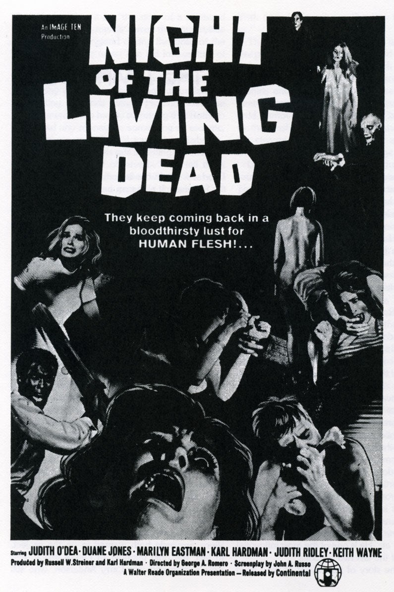 Original Night of the Living Dead poster