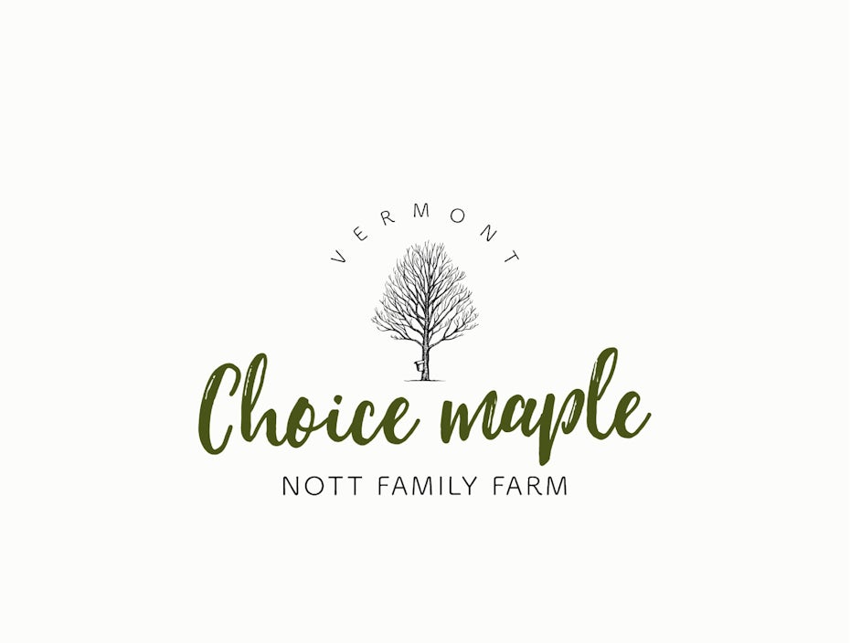 Choice Maple Nott family Farm