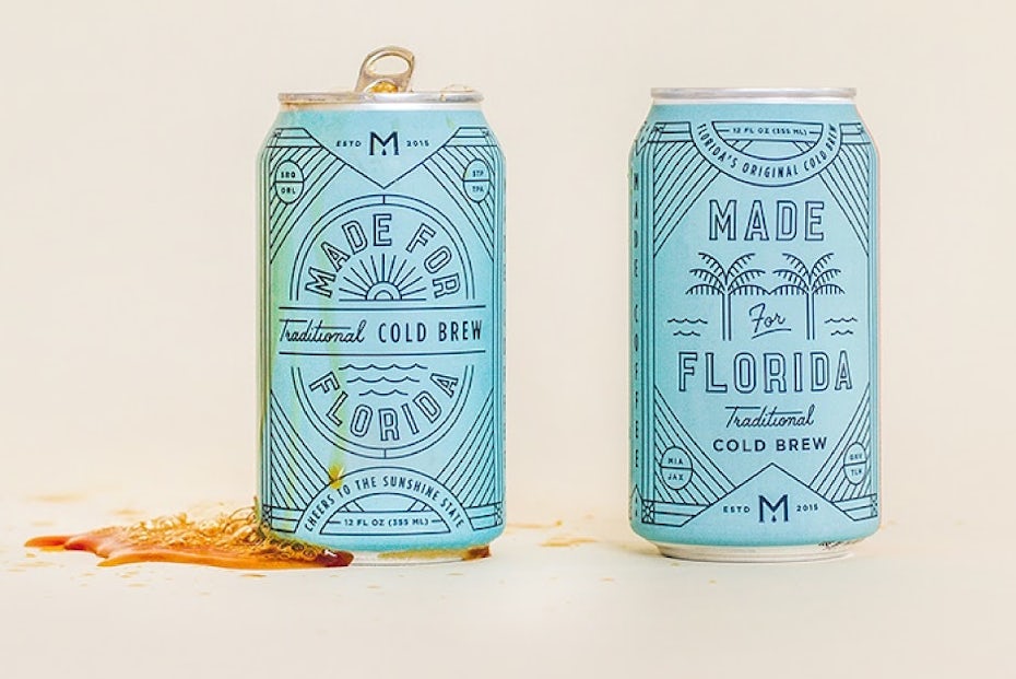 Made for Florida beer cans
