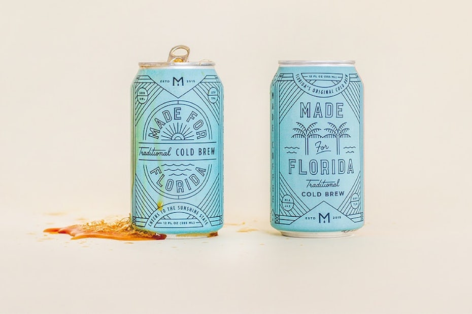 Made for Florida beer cans