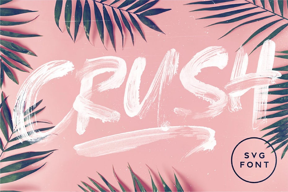 Crush tropical logo