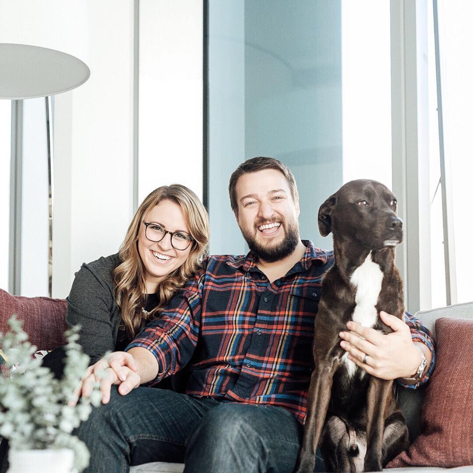 Natalie Franke and family