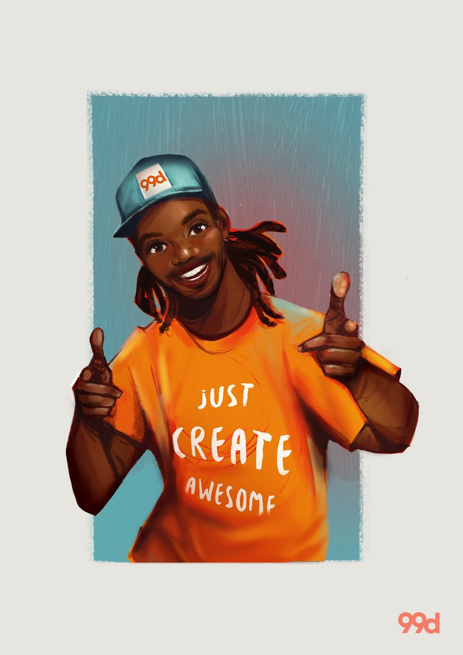 Ilustración de retrato