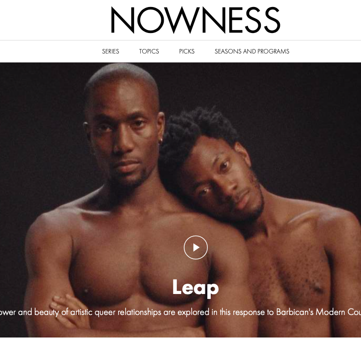 Nowness web design
