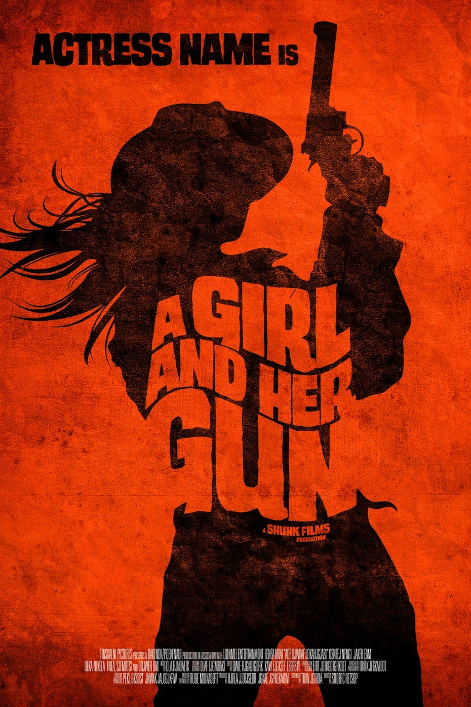 A Girl and Her Gun movie poster