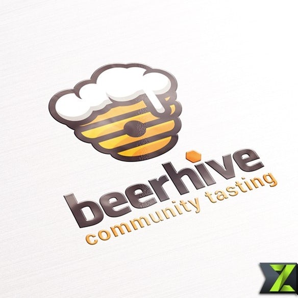 Beehive-shaped beer glass
