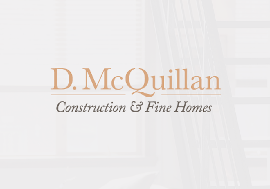 D. McQuillan Construction and Fine Homes logo