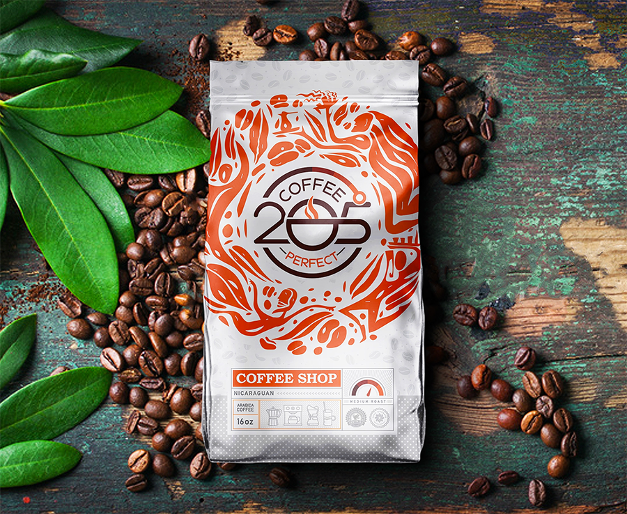 205 Coffee Packaging by K .art