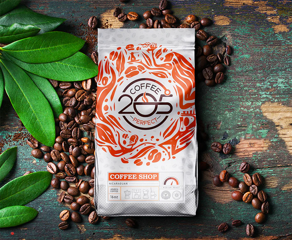 205 Coffee Packaging by K .art