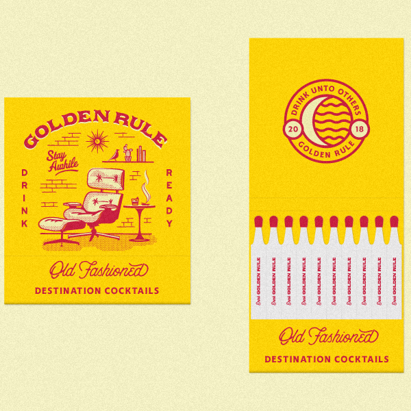 Golden Rule - Old Fashioned Matchbooks