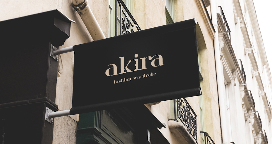 Akira fashion wardrobe logo