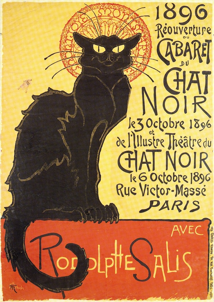 Poster for Cabaret du Chat Noir
