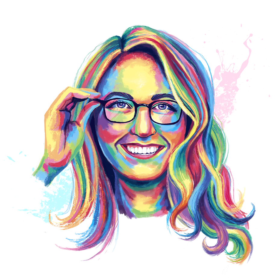 Natalie Franke portrait by Daria V.