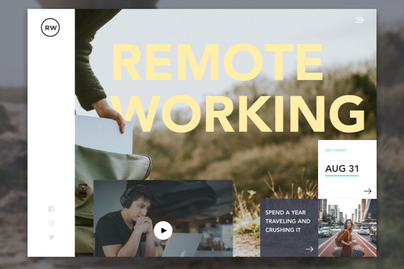 Remote working design