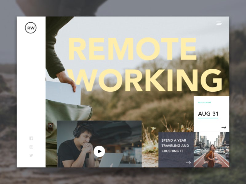 Remote working design